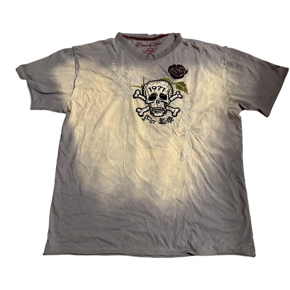VTG Y2K EDWARD DADA T SHIRT XXL 2XL